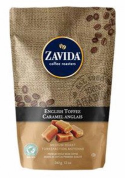 Cafea Zavida aroma de caramel englezesc (English Toffee Coffee 340gr)